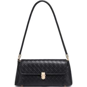 Women Black Gold Imported Vintage Retro Classic Cute Hobo Tote Mini Clutch Bags